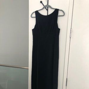 Black size 11 vintage Rampage Column floor length dress